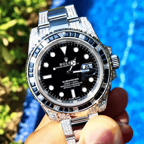 rolex submariner poster|rolex submariner with diamond bezel.